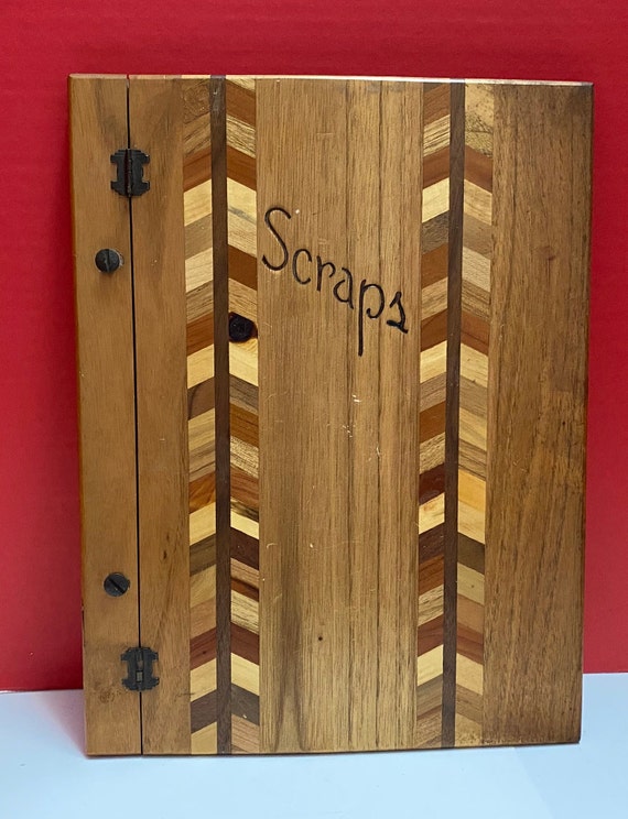 Wood Scrapbook Cover