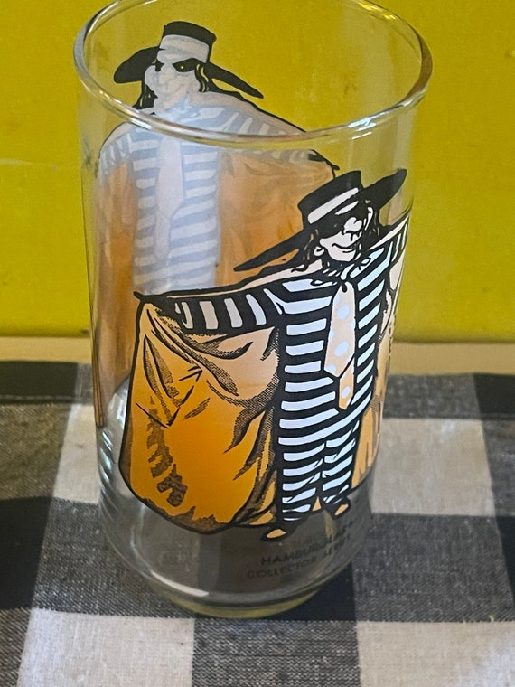 McDonald’s Hamburglar glass