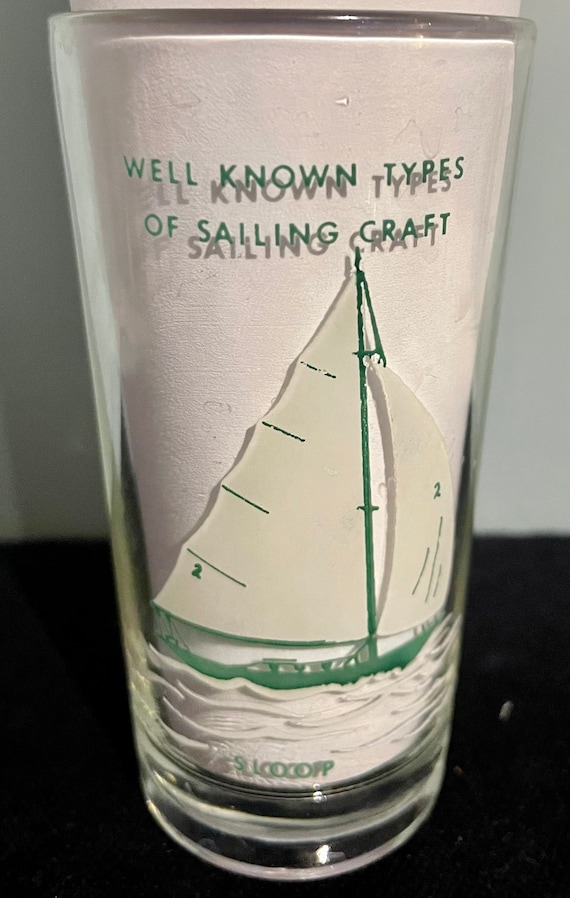 Sailboat  glass Sloop