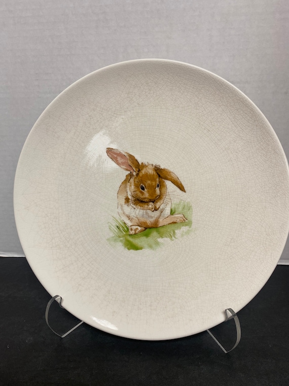 Bunny Rabbit plate