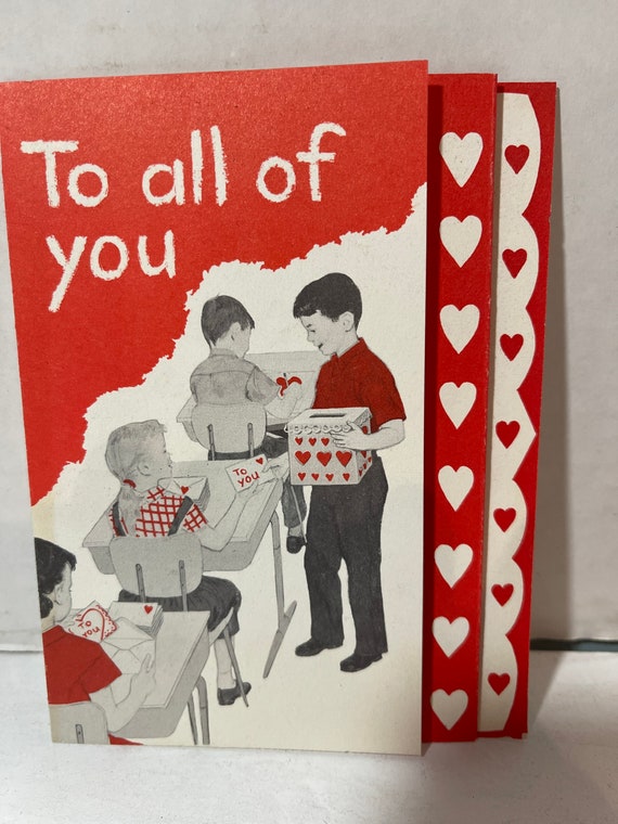 Dick and Jane Valentine card never used