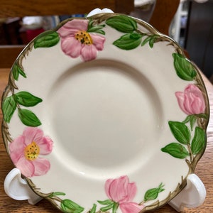 Desert Rose Bread Plate