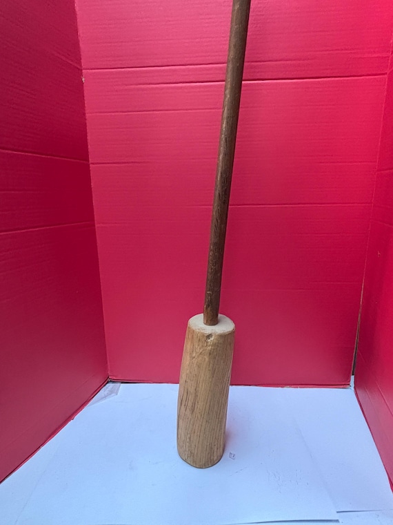 Primitive Folk Art Mallot Grinder Masher