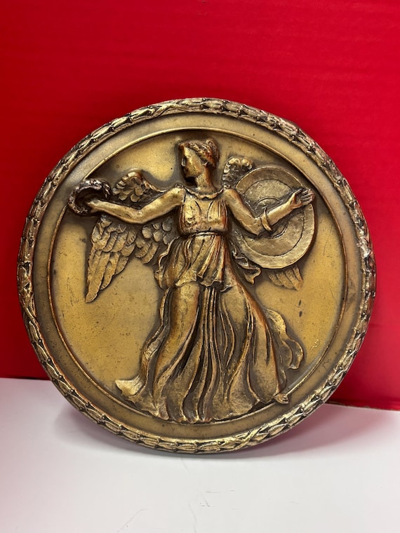 Bronze Patina Goddess Plaque