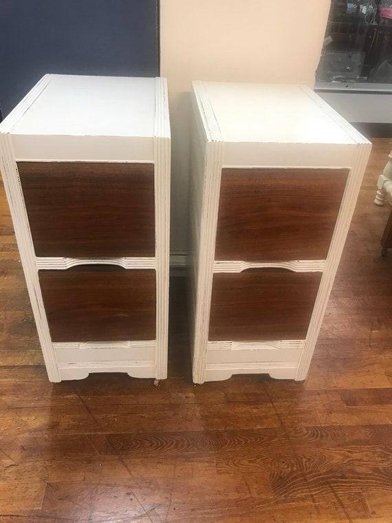 Pair of nightstands or end tables