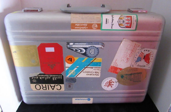 Vintage Aluminum Suitcase or briefcase