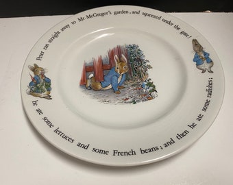 Wedgewood Peter Rabbit Plate
