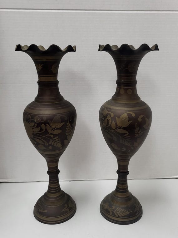 Solid Brass Vases