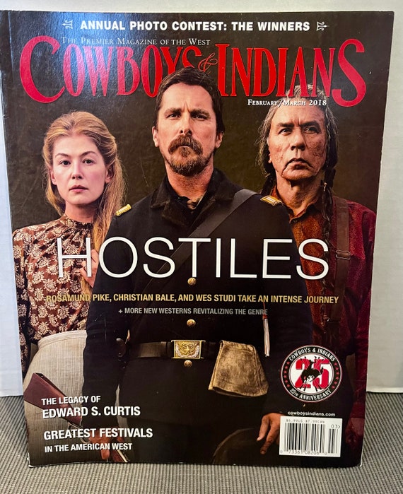 Cowboys & Indians magazine Hostiles cover