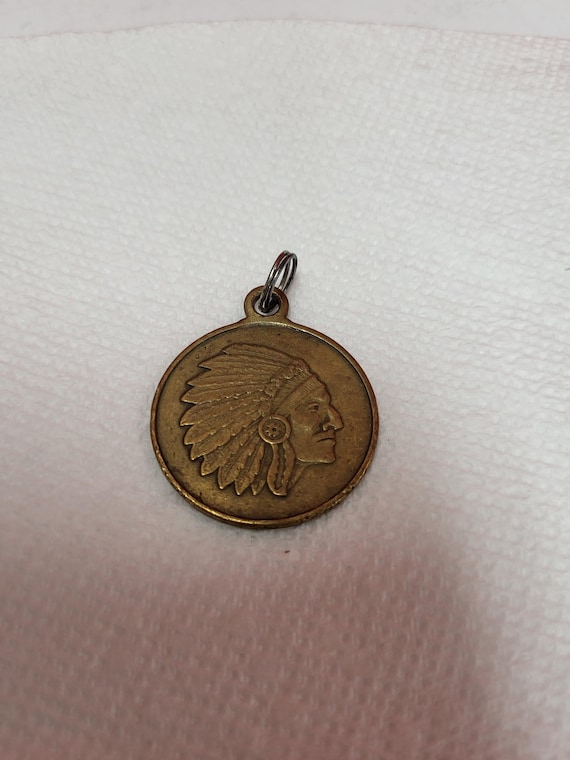 Chief Head Copper Fob