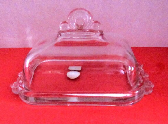 Walther crystal butter dish