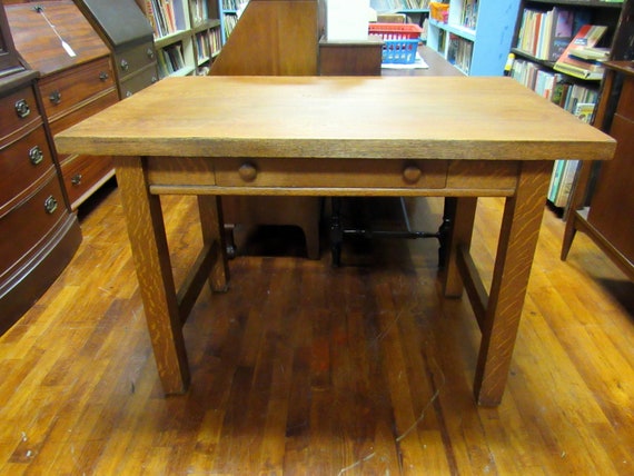 Mission Oak Desk