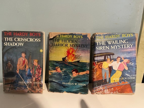 Hardy Boys Books with Dust Jacket