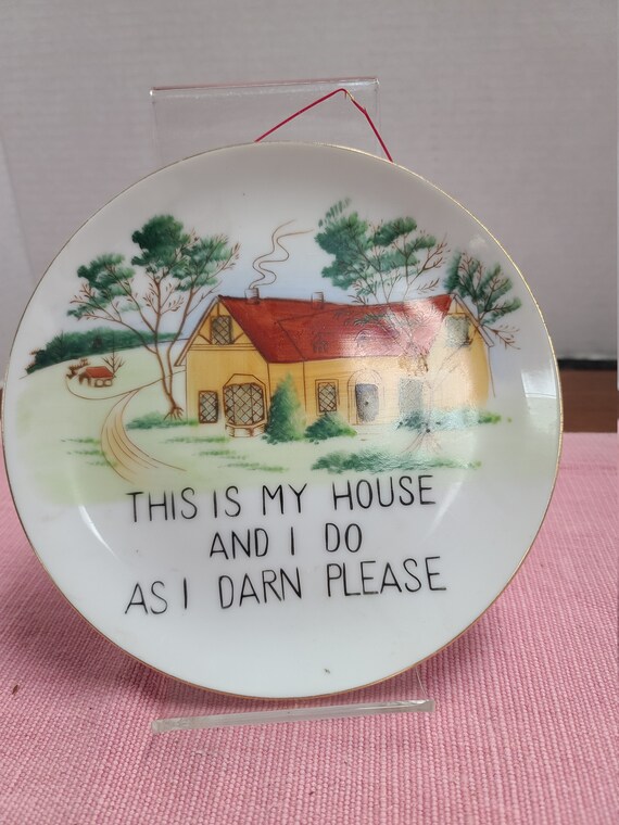 Norcrest bone china plate