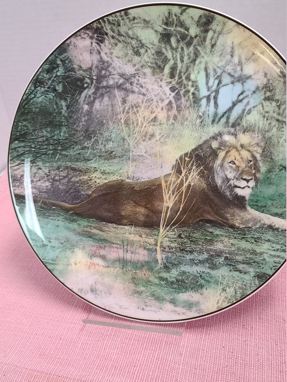 Royal Doulton African series Lion Plate