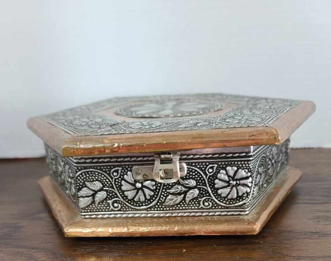 Hexagon Jewelry Box Etsy