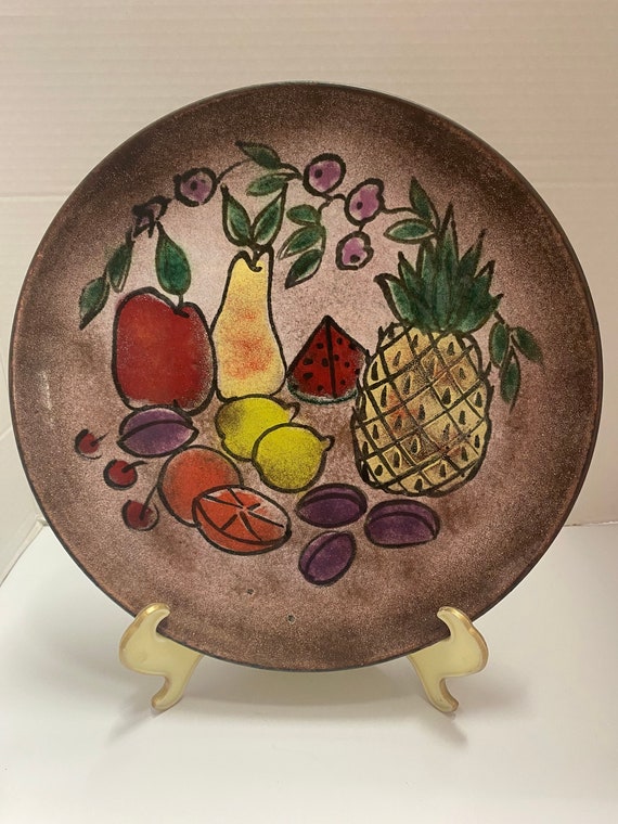 California Cloisonné’ Plate