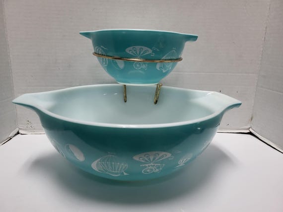 Hot Air Balloon Pyrex Chip & Dip