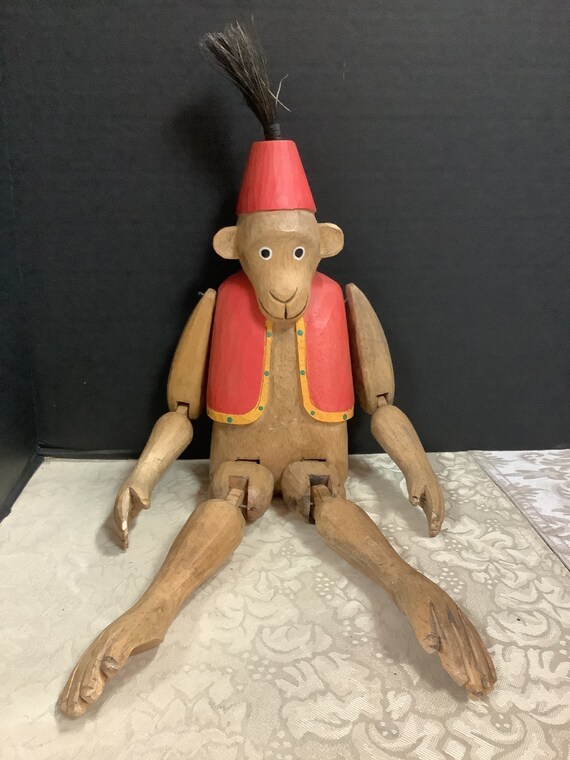 Wood Monkey “Puppet”