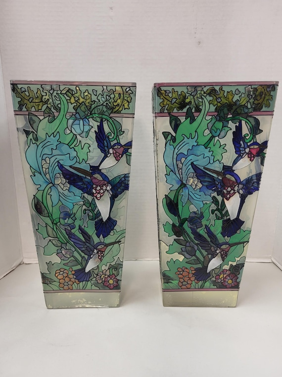 Joan Baker Hummingbird Vases