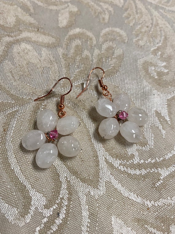 Handmade Flower Earrings