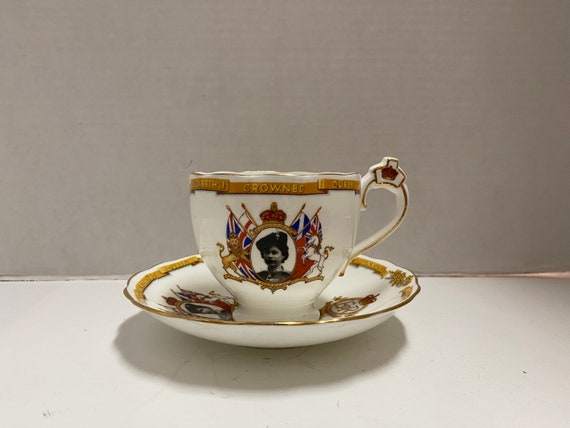 Queen Elizabeth Coronation Tea Cup and Saucer