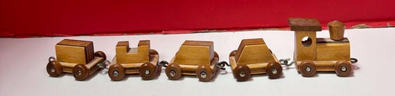 Mini Wood Toy Train