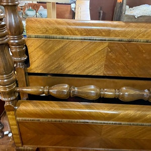 Art Deco Waterfall Four Poster Bed