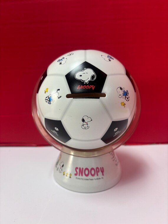 2002 World Cup Snoopy Coin Bank