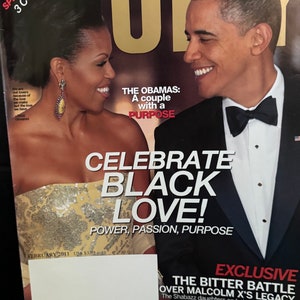 Ebony magazine the Obamas cover