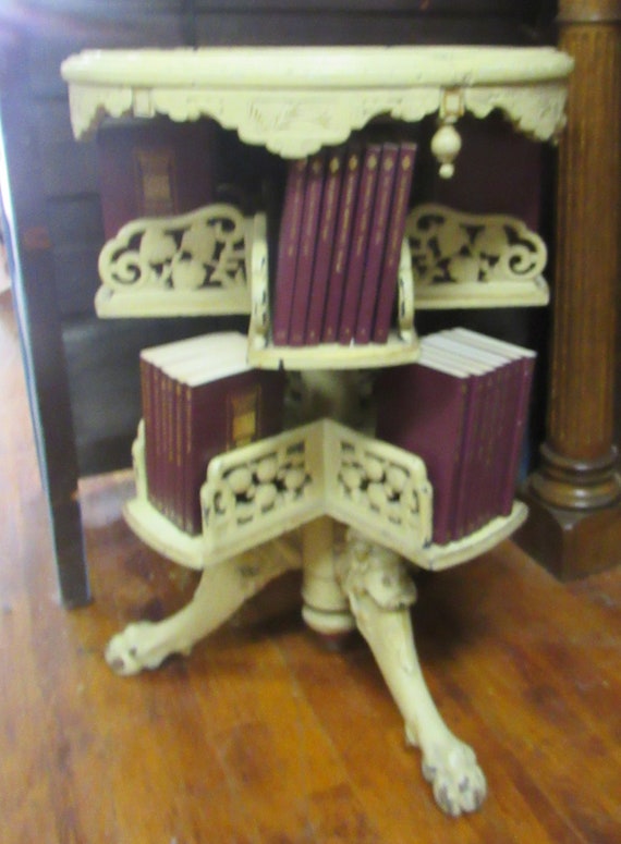 Antique Bookcase table