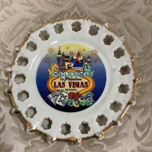Las Vegas Souvenir Plate