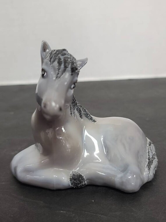 Fenton Gray Horse Figurine