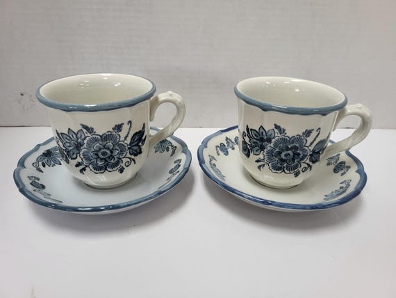 Metlox Colonial Garden Tea Cups