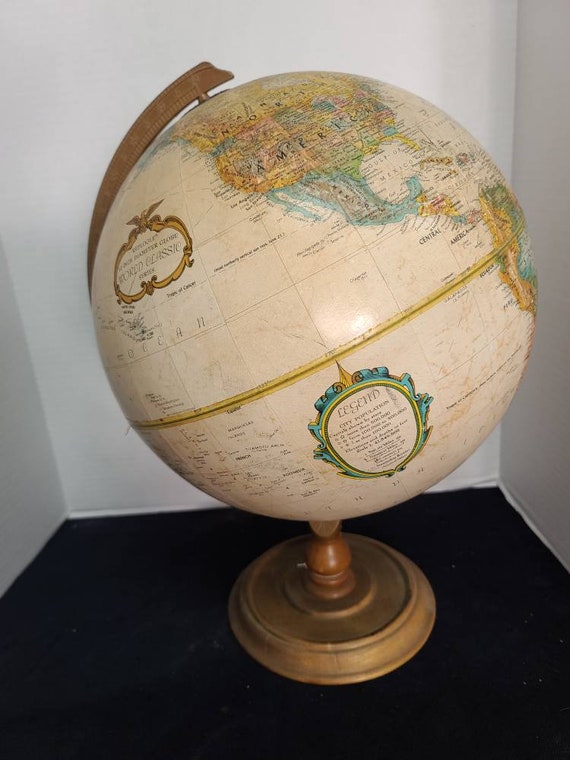 Vintage Replogle world globe