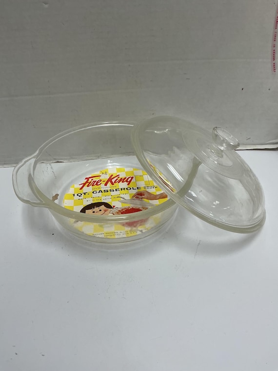 Fire King Casserole dish, unused