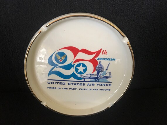 Air Force Ashtray 25th Anniversary