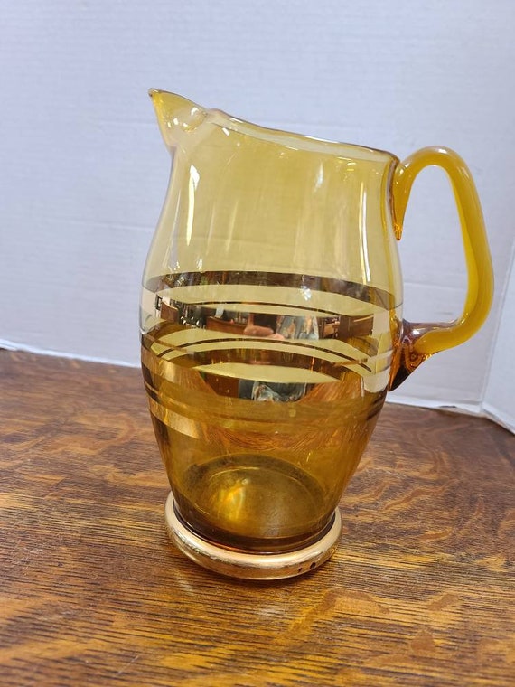 Blown Glass Pitcher