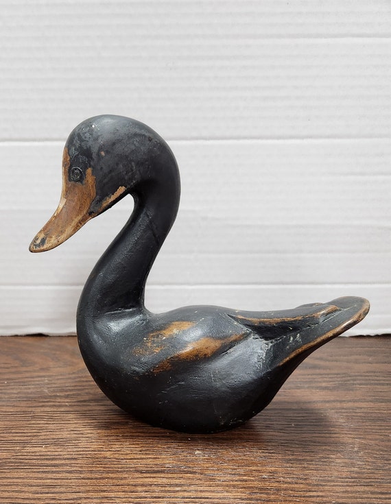 Hand Carved wood Duck