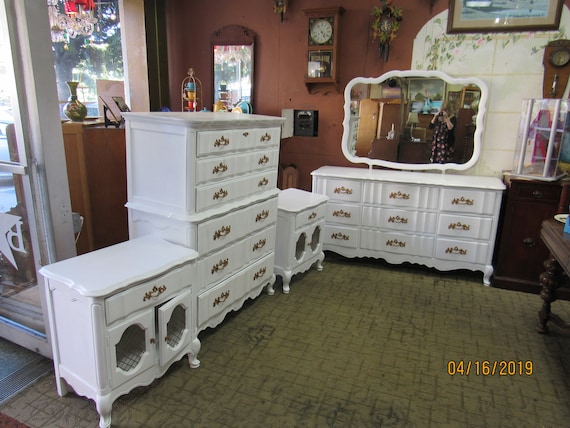 French Provincial Bedroom Set by Bassett