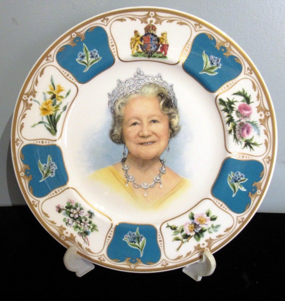 Queen Mother Commemorative plate