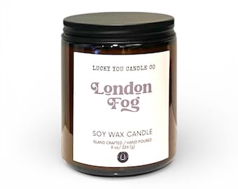 London Fog Soy Candle
