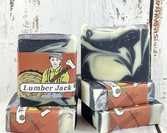 Lumber Jack Soap, Cold Process Soap, Hand crafted, Victoria BC, Vancouver Island