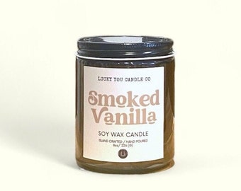 Smoked Vanilla Soy Candle