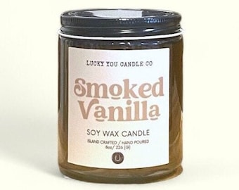 Smoked Vanilla Soy Candle