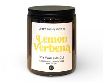Lemon Verbena Soy Candle