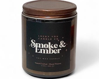 Smoke + Ember Soy Candle
