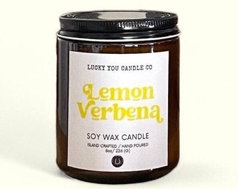 Lemon Verbena Soy Candle