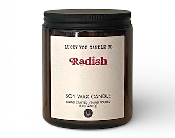Radish Soy Candle