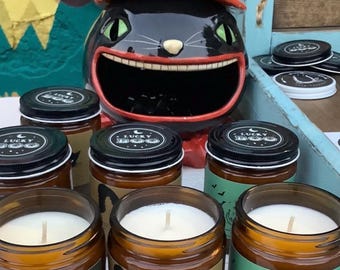 Black Cat Licorice Soy Candle